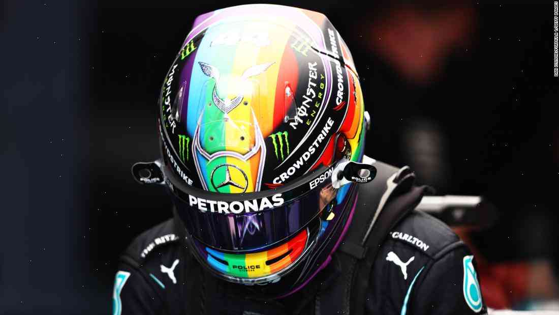 Lewis Hamilton condemned for celebrating LGBTI rights by mentioning gay people